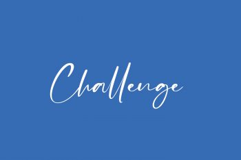 Challenge Free Font