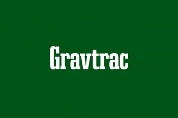 Gravtrac Free Font