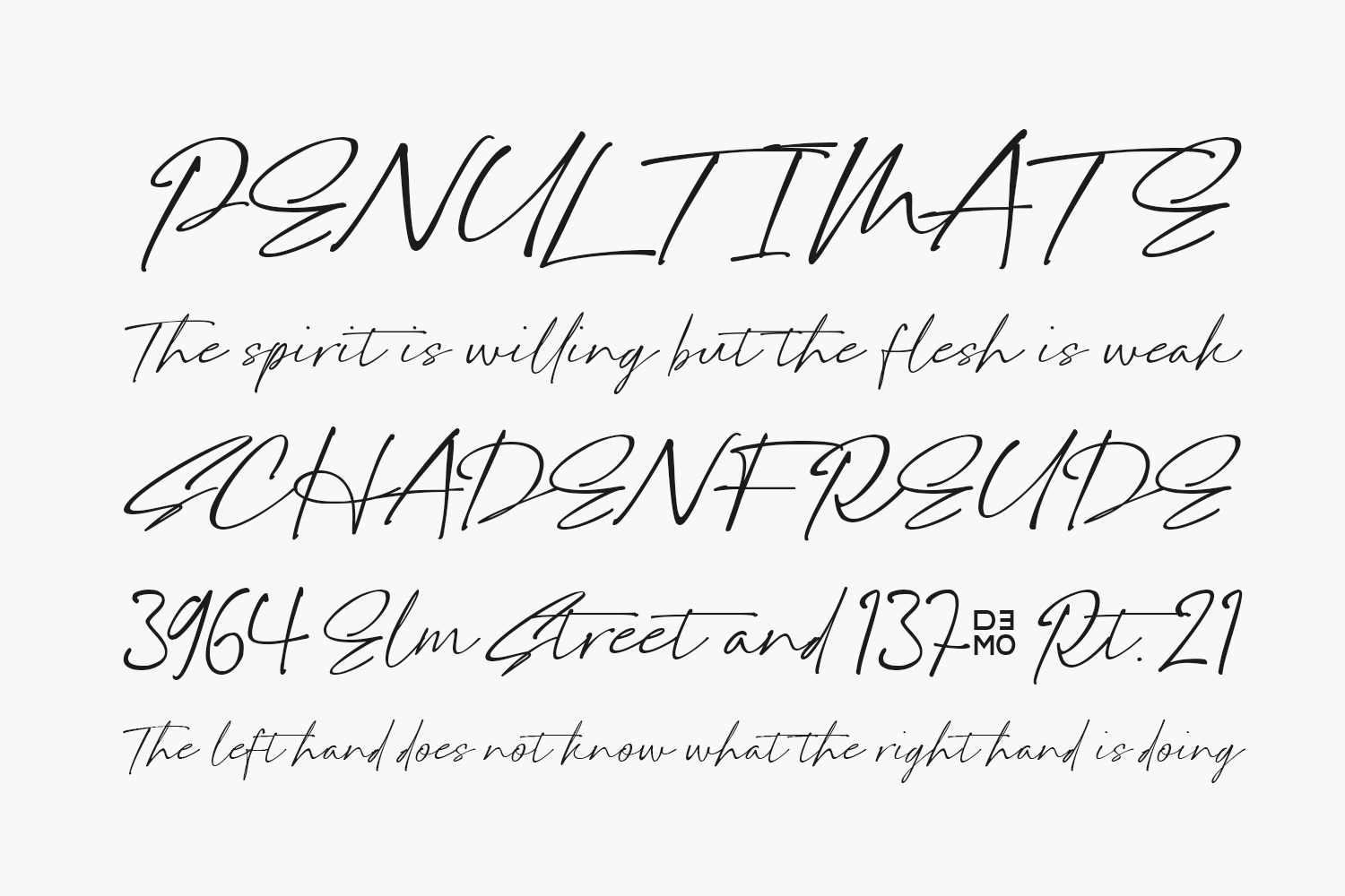 Handletters Free Font