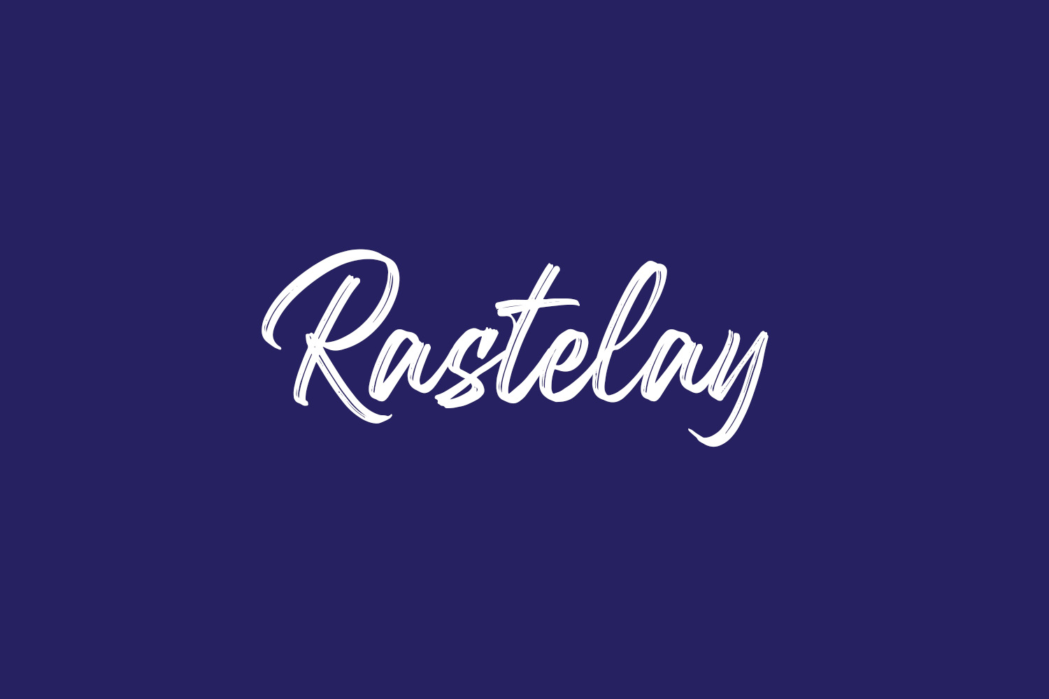 Rastelay Free Font