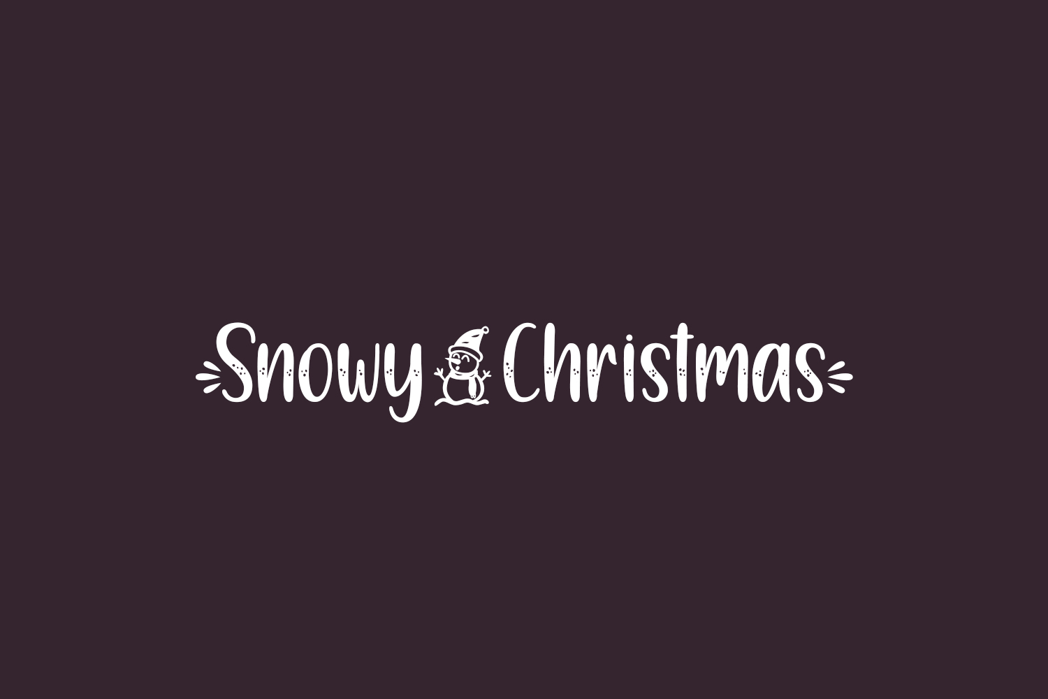 Snowy Christmas Free Font