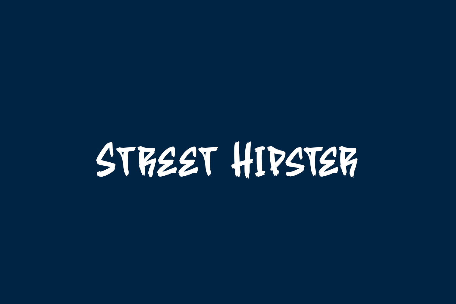 Street Hipster Free Font