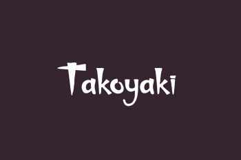 Takoyaki Free Font