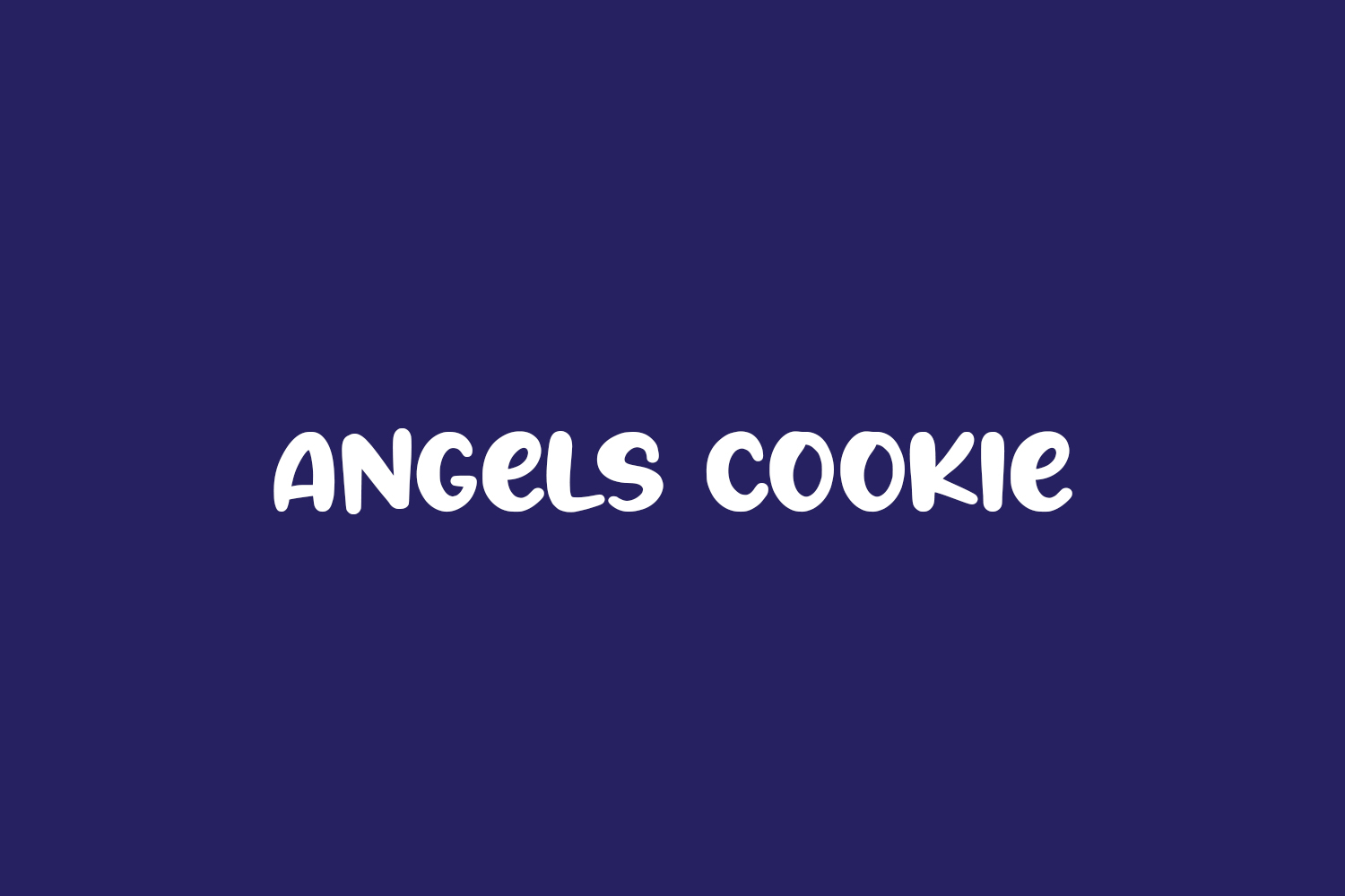 Angels Cookie Free Font