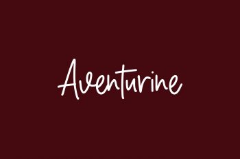 Aventurine Free Font