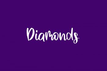 Diamonds Free Font