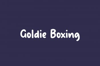 Goldie Boxing Free Font