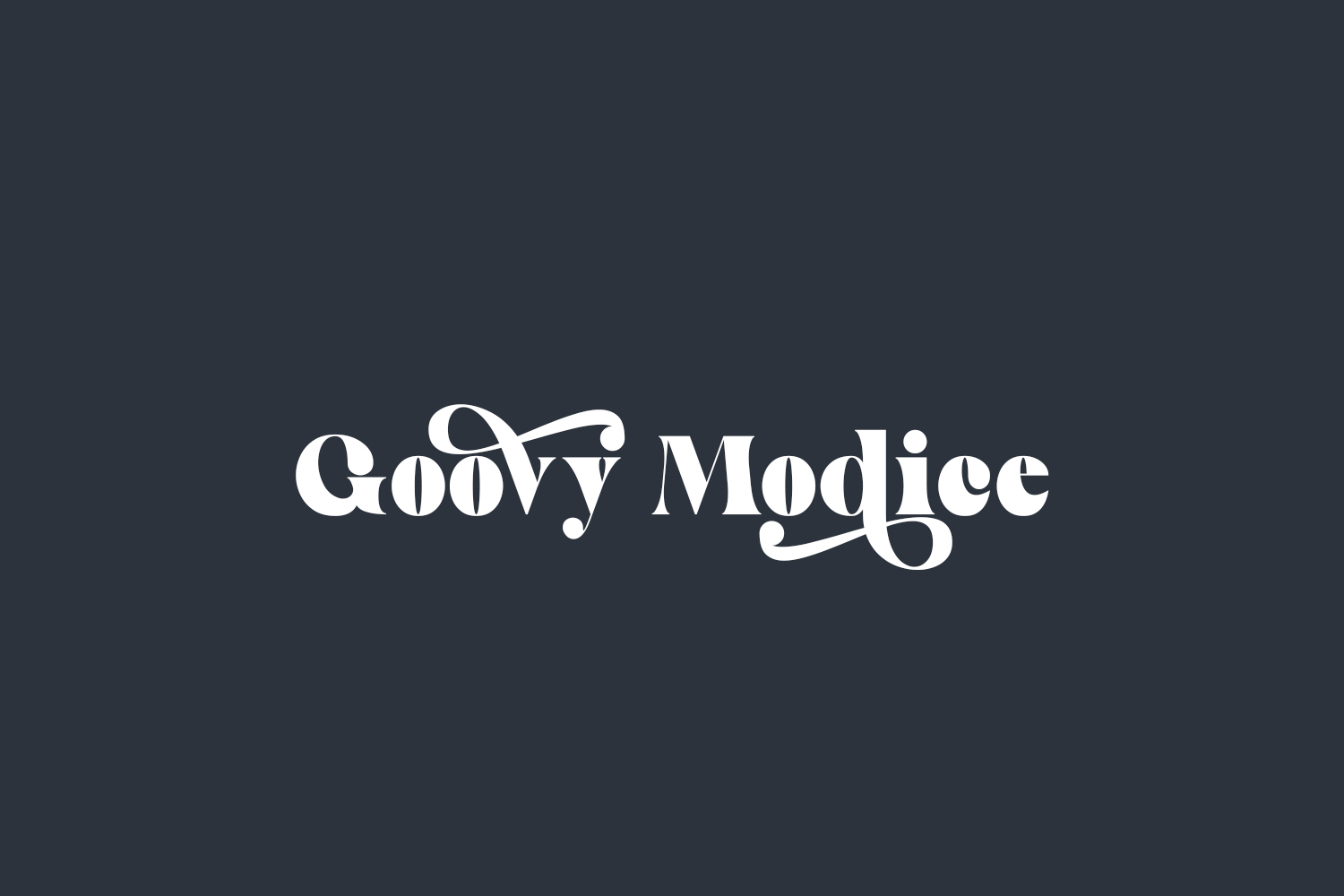 Goovy Modice Free Font