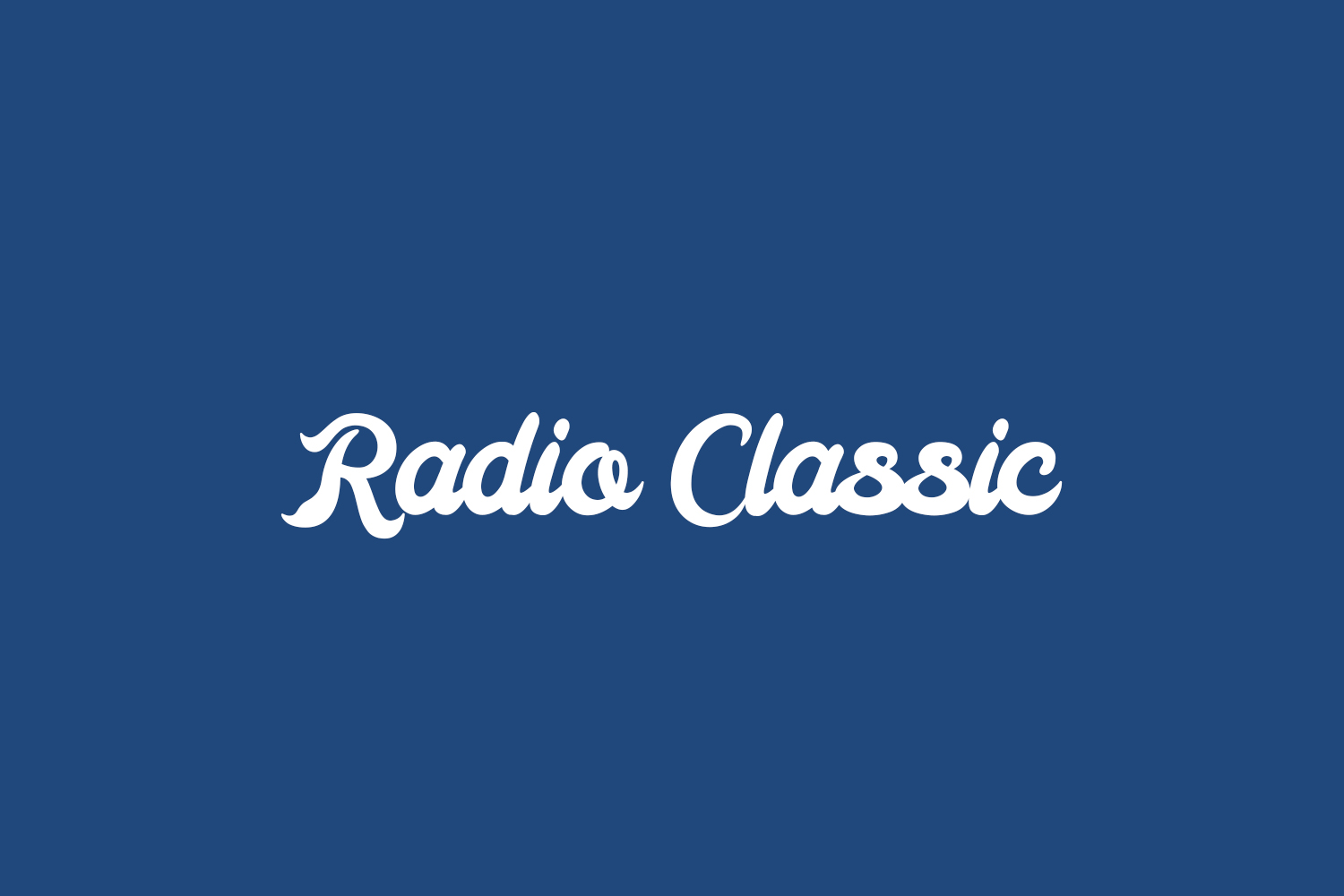 Radio Classic Free Font