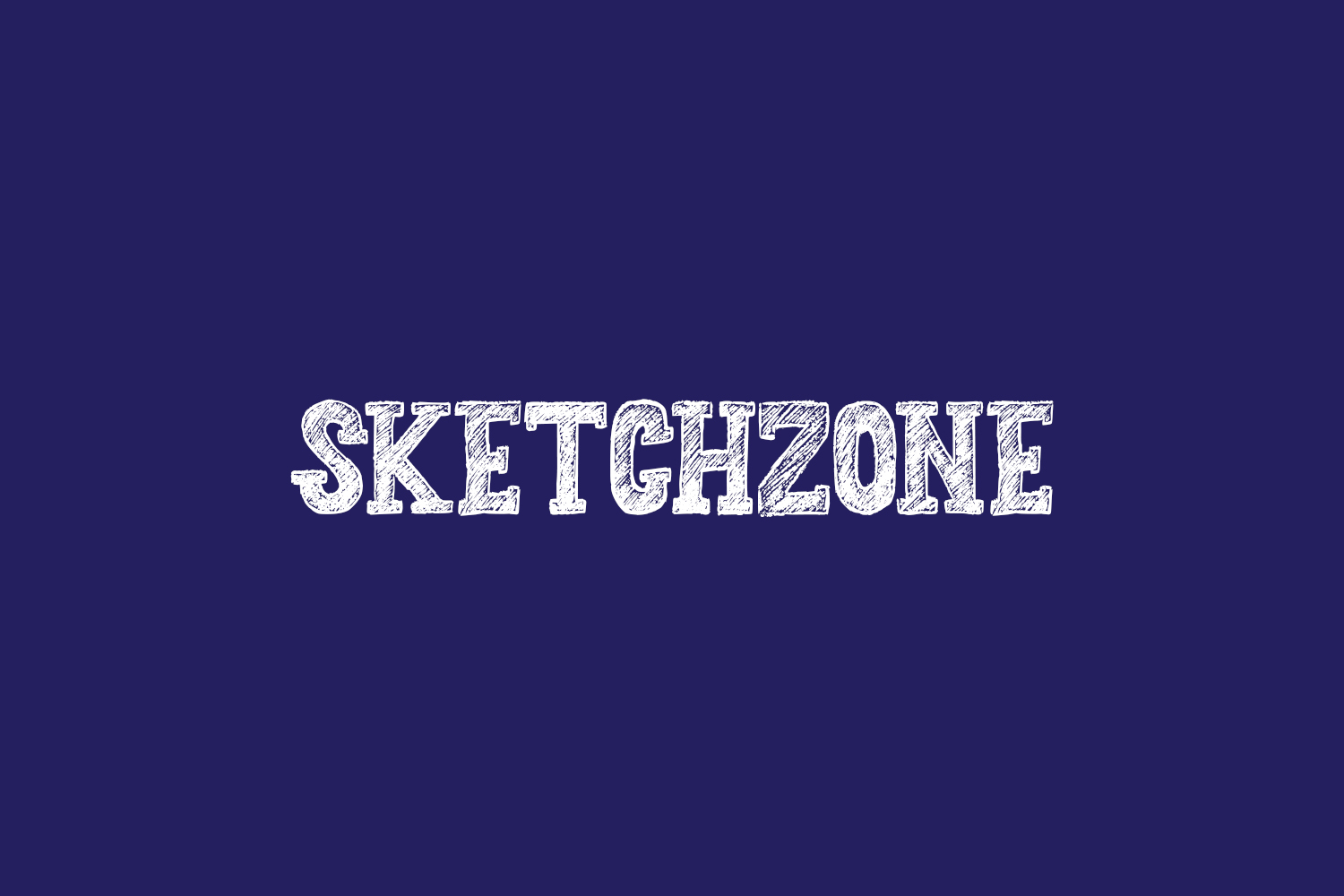Sketchzone Free Font