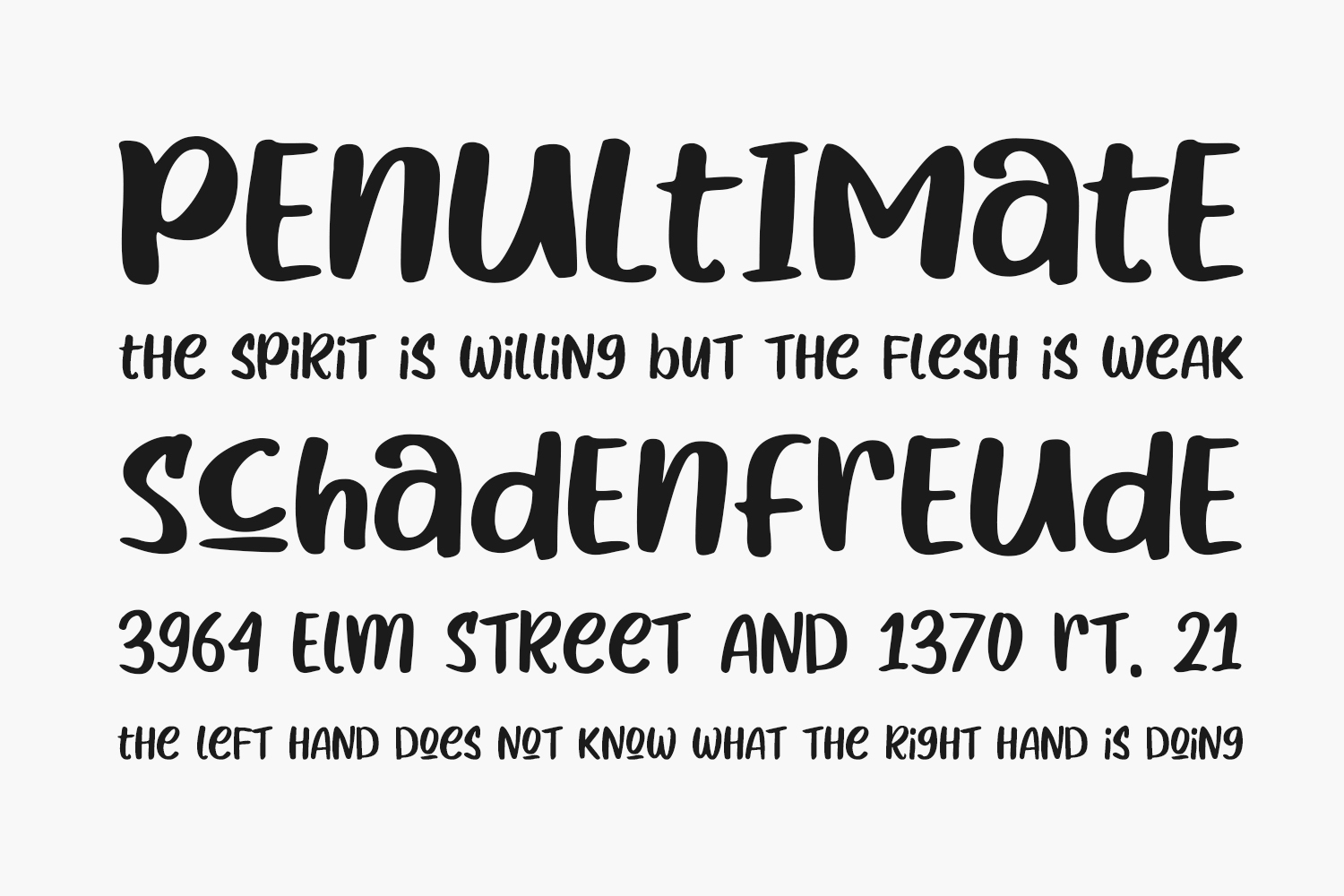 True Way Free Font