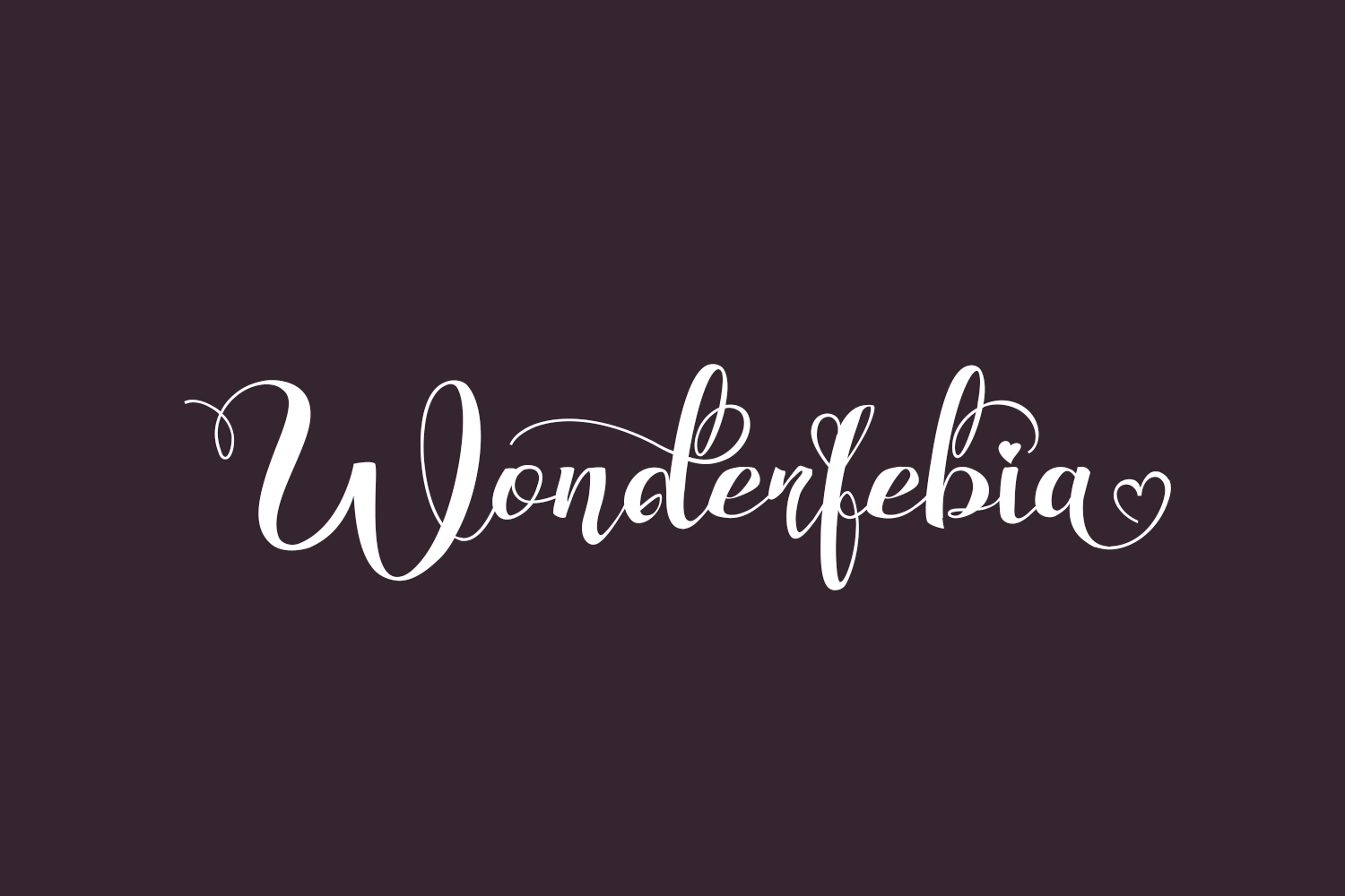 Wonderfebia Free Font