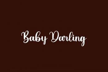 Baby Darling Free Font