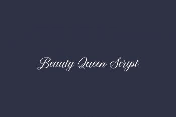 Beauty Queen Script Free Font