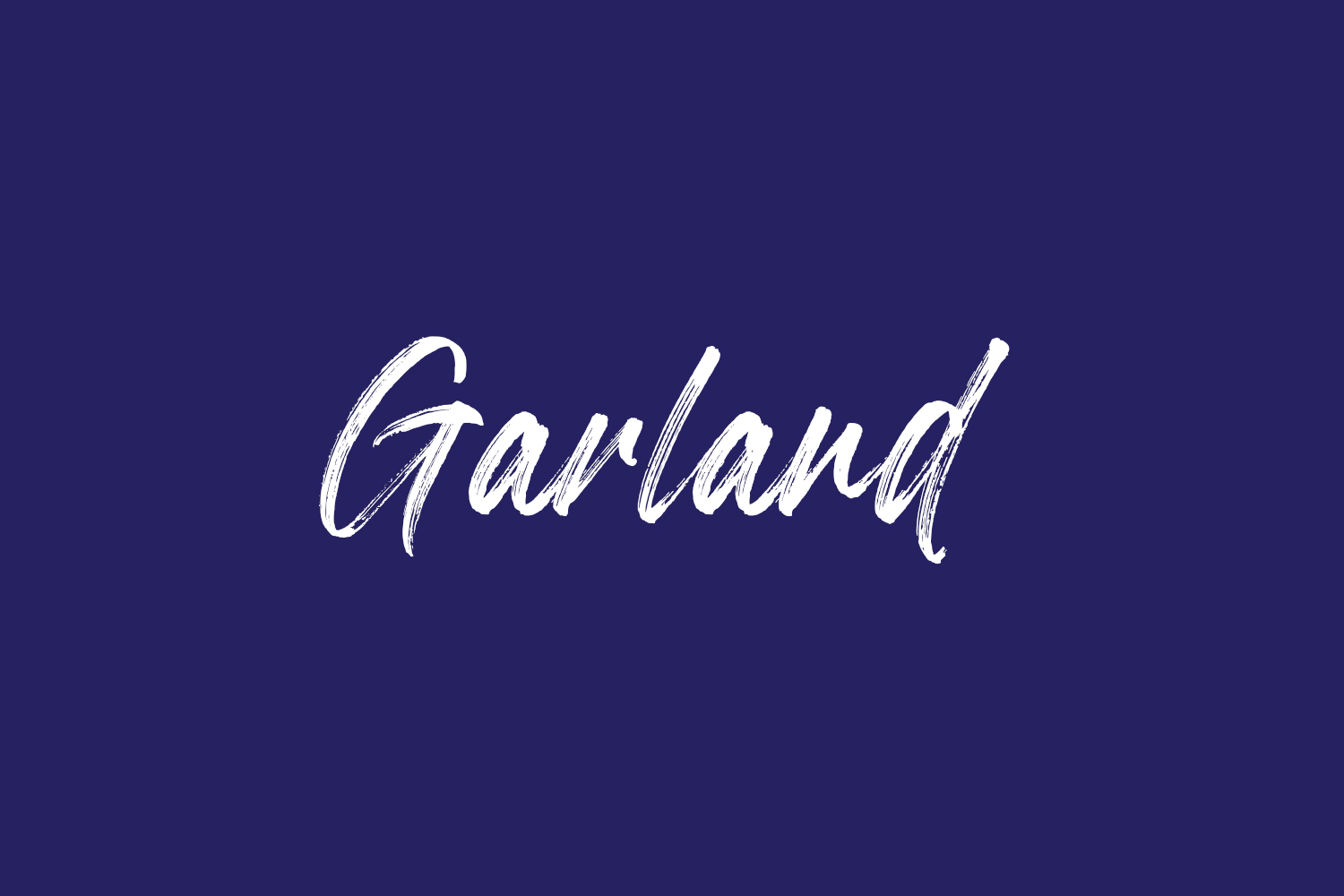 Garland Free Font