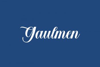 Gaulmen Free Font