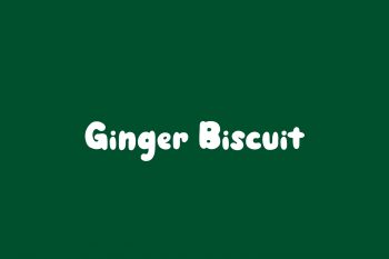 Ginger Biscuit Free Font
