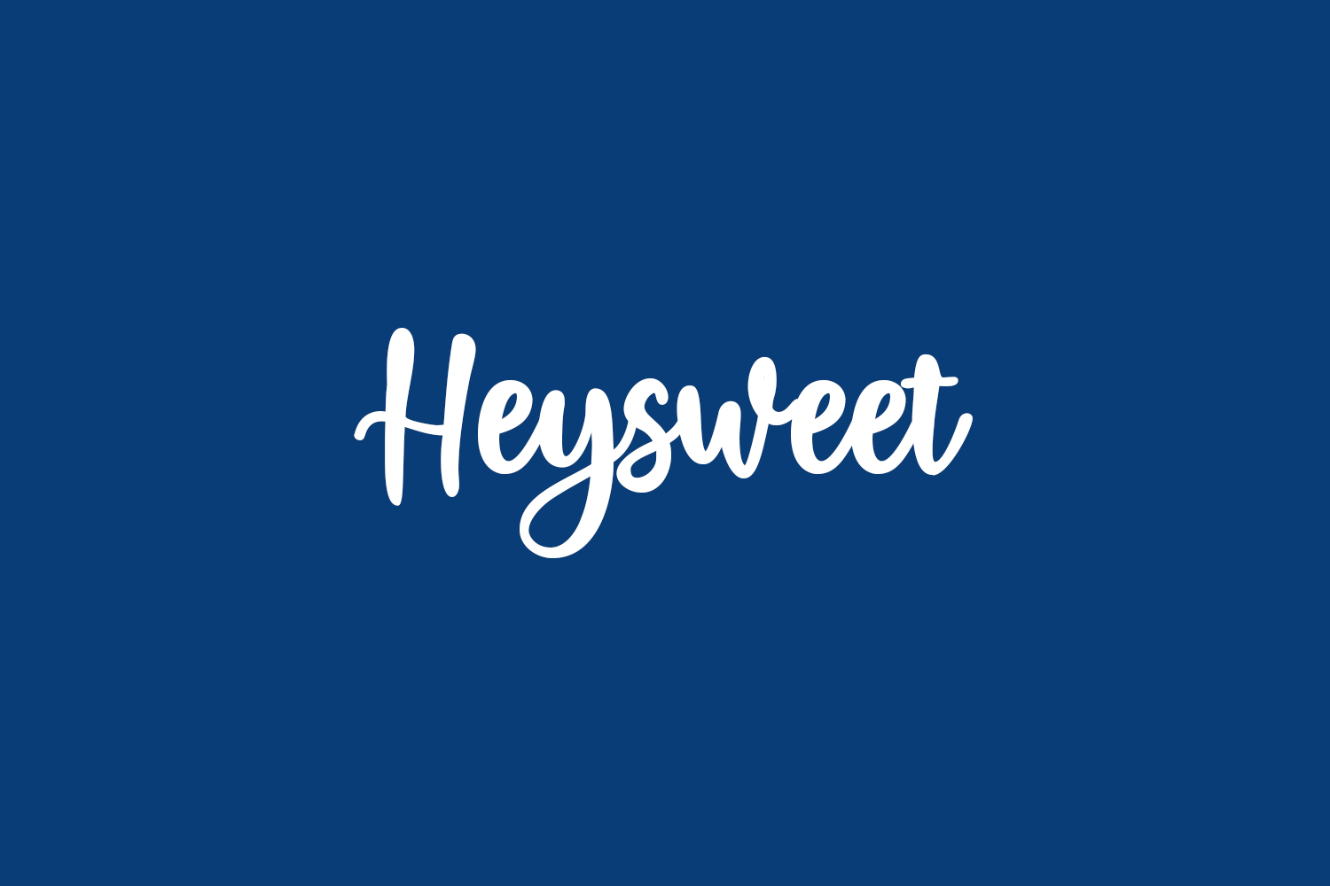 Heysweet Free Font