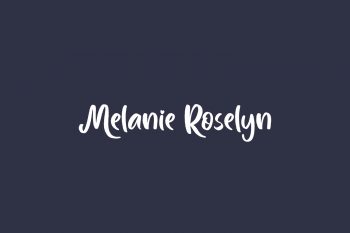 Melanie Roselyn Free Font