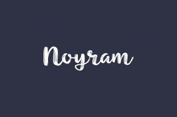 Noyram Free Font