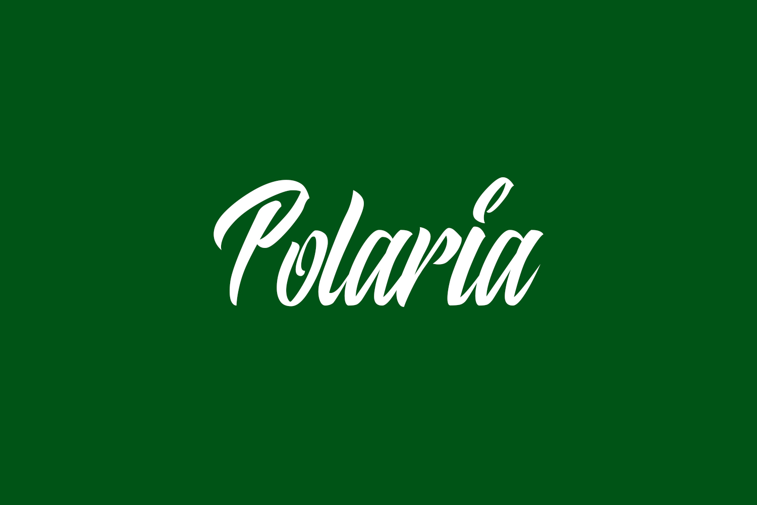 Polaria Free Font