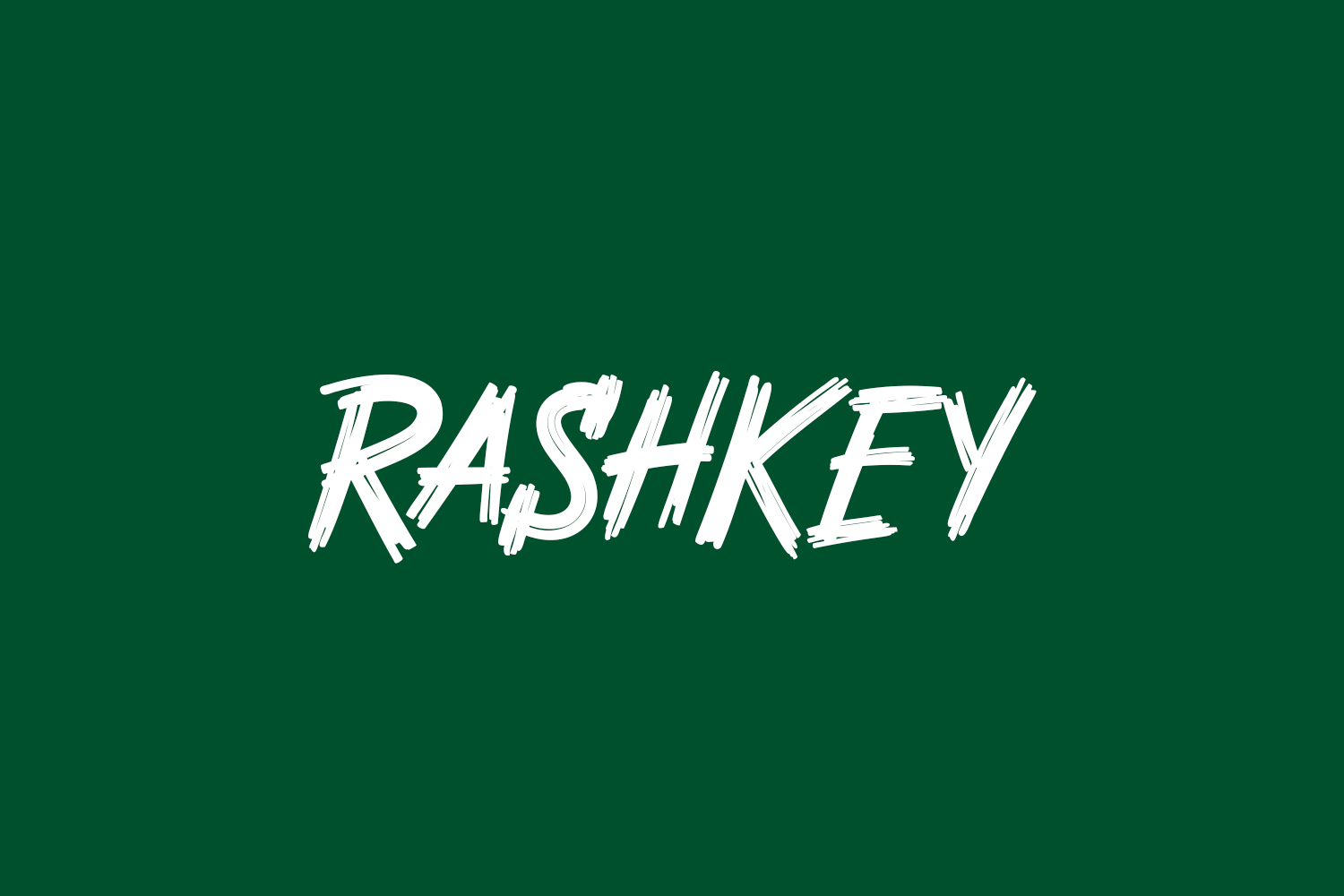 Rashkey Free Font