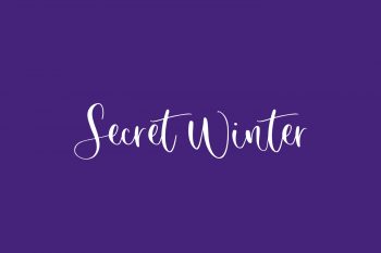 Secret Winter Free Font