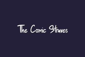 The Comic Struves Free Font