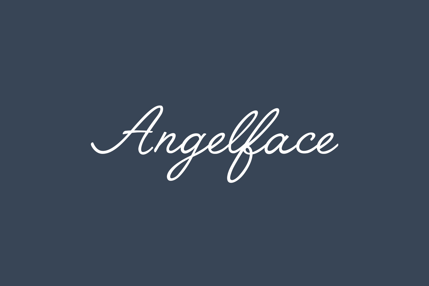 Angelface Free Font