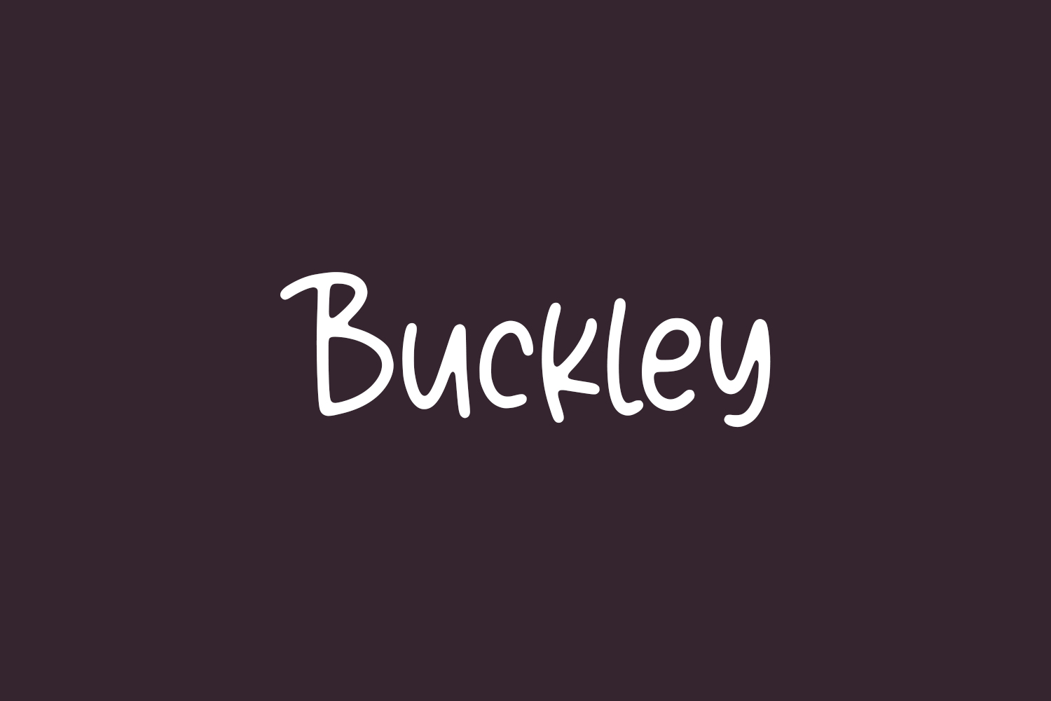 Buckley Free Font