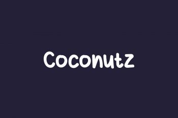 Coconutz Free Font