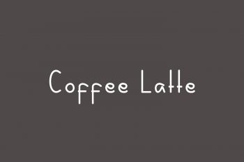 Coffee Latte Free Font