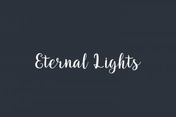 Eternal Lights Free Font