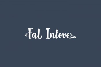 Fat Inlove Free Font