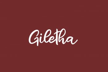 Giletha Free Font