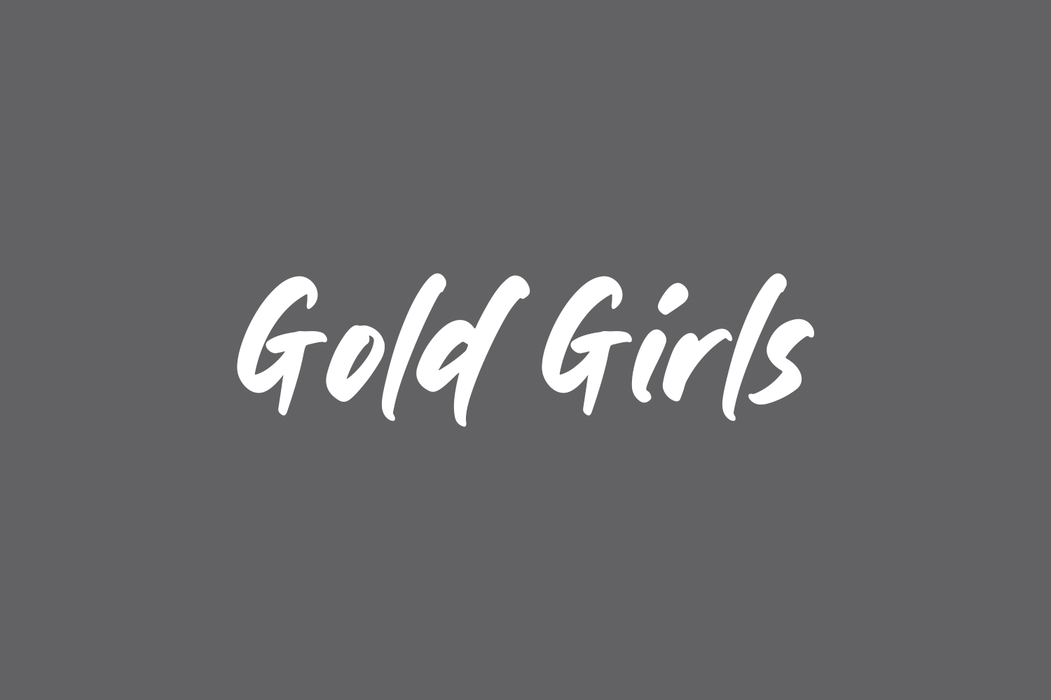 Gold Girls Free Font