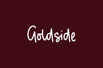 Goldside Free Font