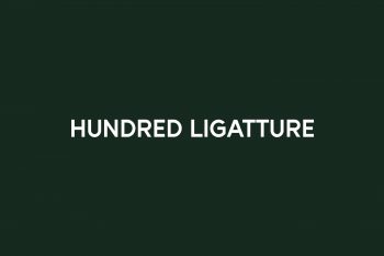Hundred Ligatture Free Font