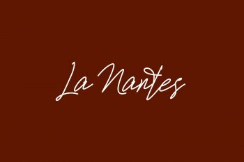La Nantes Free Font