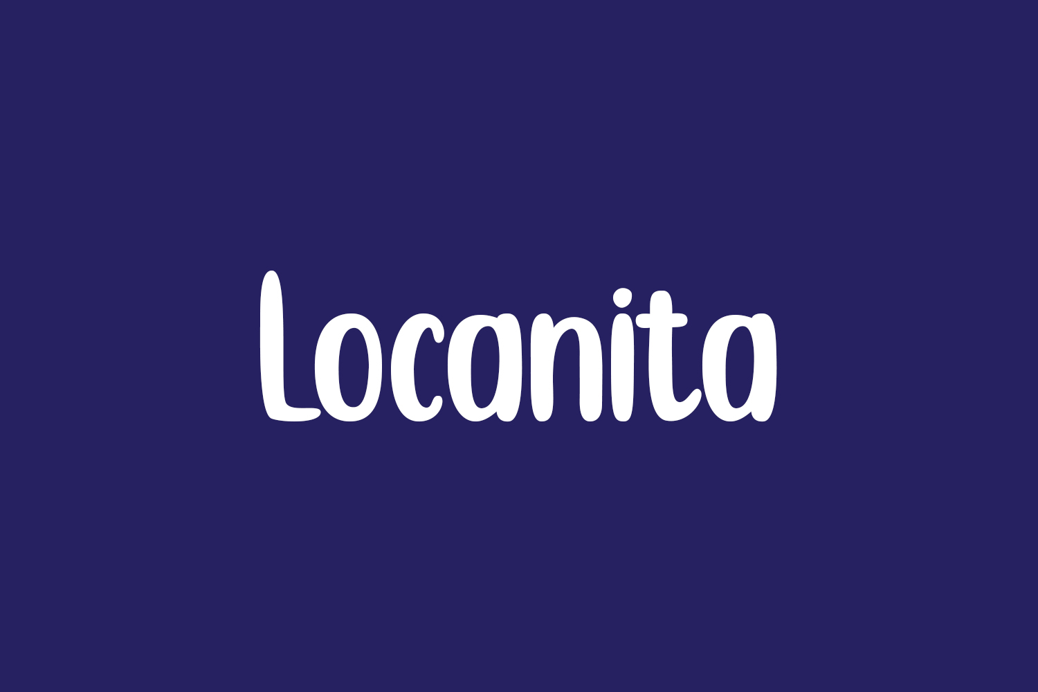 Locanita Free Font