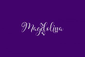 Magdolina Free Font