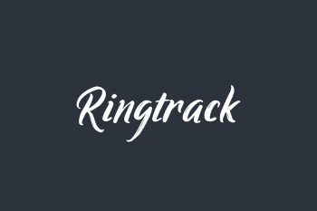 Ringtrack Free Font