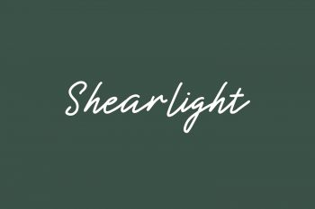 Shearlight Free Font