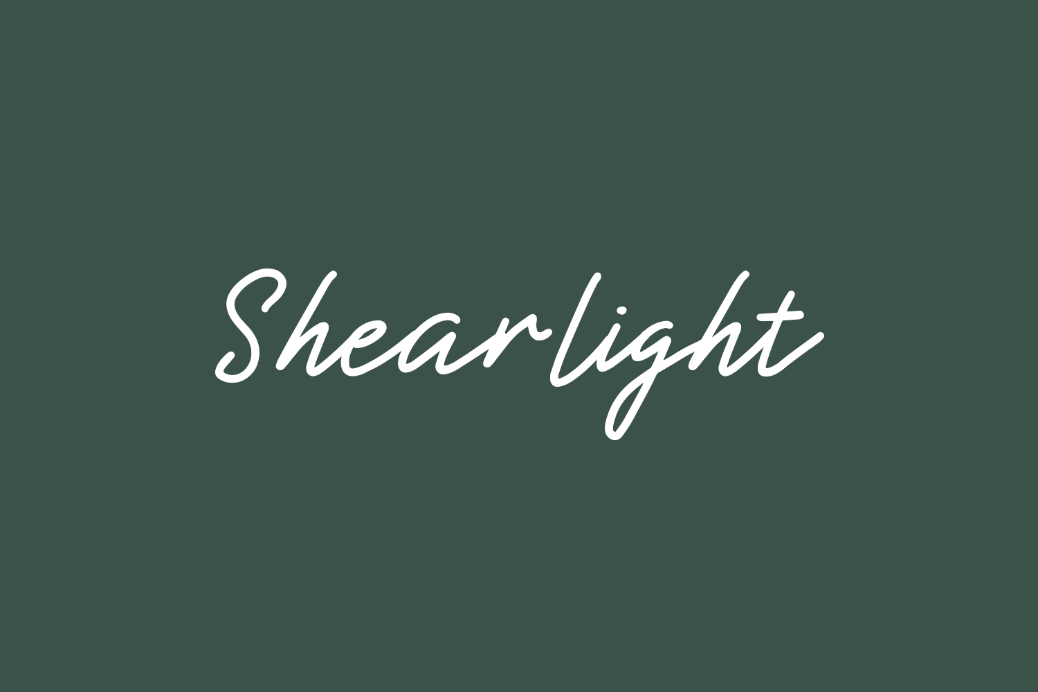 Shearlight Free Font