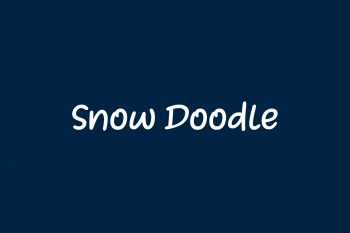 Snow Doodle Free Font