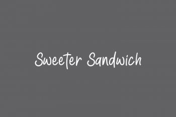 Sweeter Sandwich Free Font