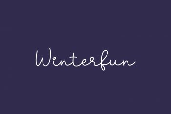 Winterfun Free Font