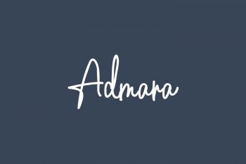 Admara Free Font
