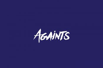 Againts Free Font