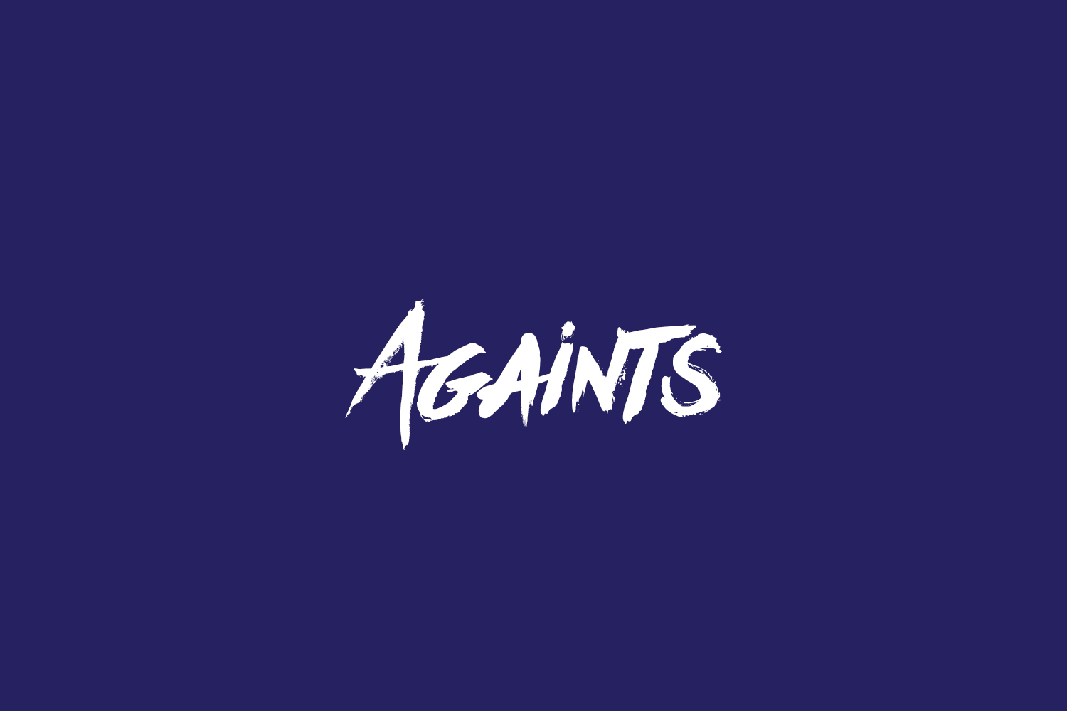 Againts Free Font